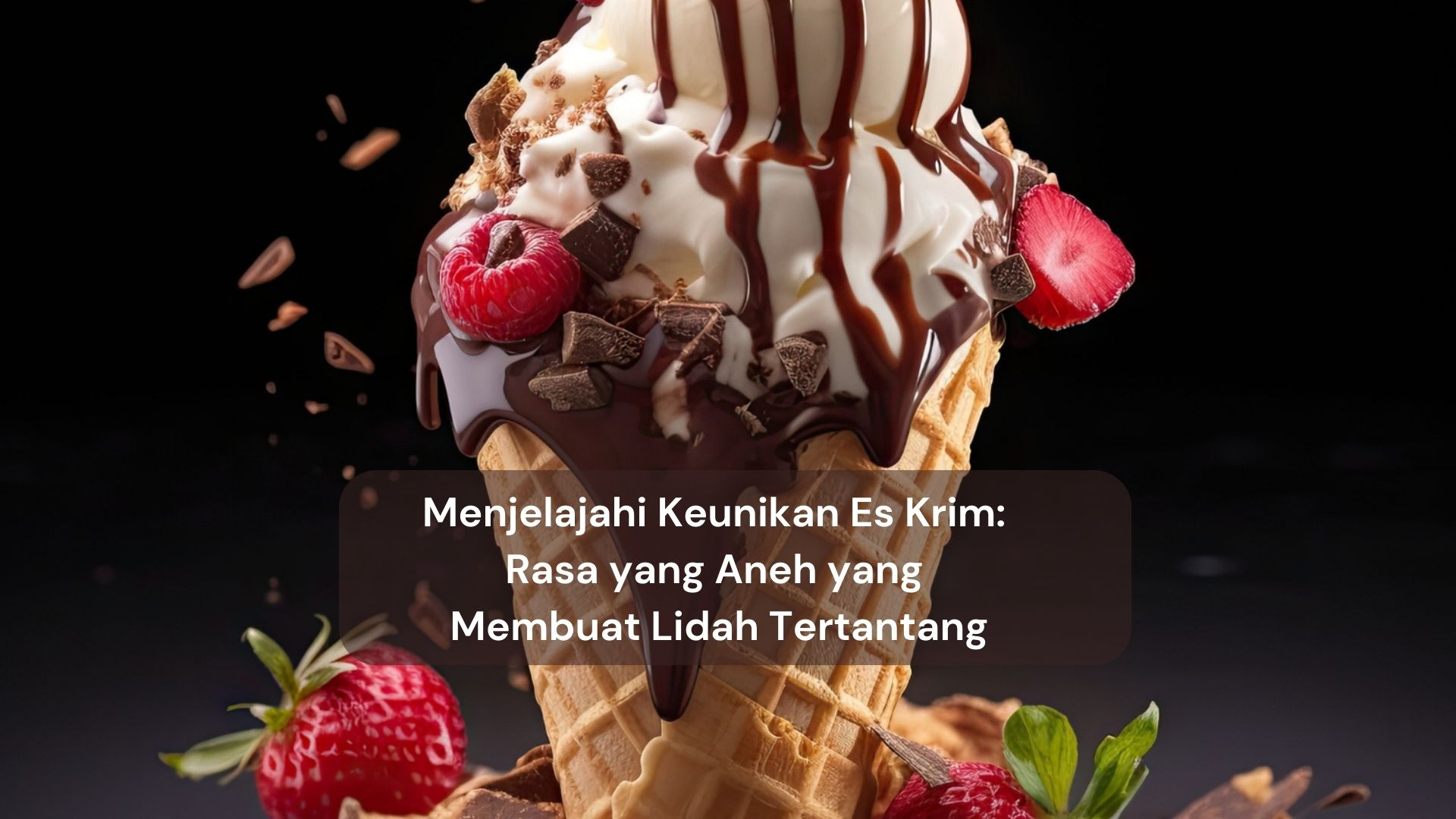 Menjelajahi Keunikan Es Krim: Rasa yang Aneh yang Membuat Lidah Tertantang